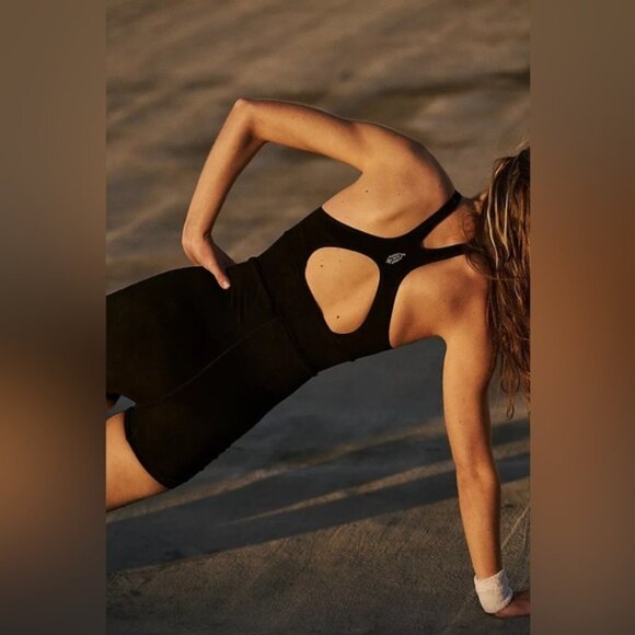 Free People Movement Every Single Time Runsie Black Size XS/S - Picture 4 of 7